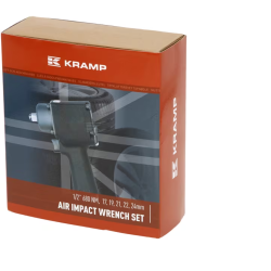 Pneumatisk slagnglest med 5 dele, 1/2", 680 Nm, Super Mini Type