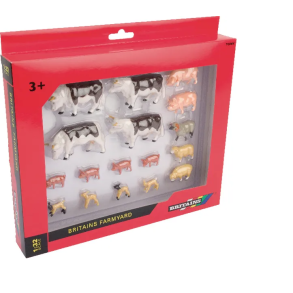 17 stk. forskellige Bondegrdsdyr 1:32