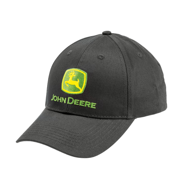 John Deere Cap "Black Trademark"