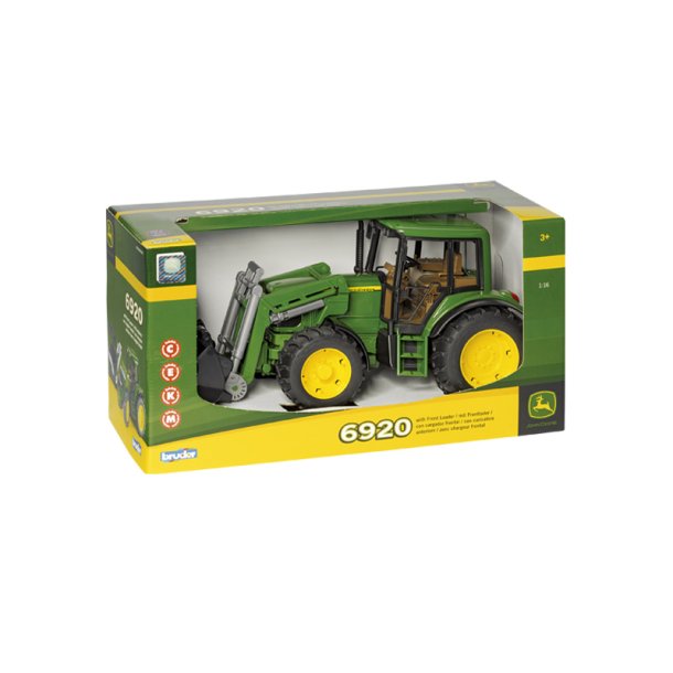 John Deere Traktor 6920 m/frontlsser