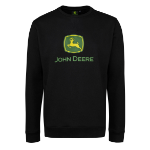 John Deere sweatshirt SORT