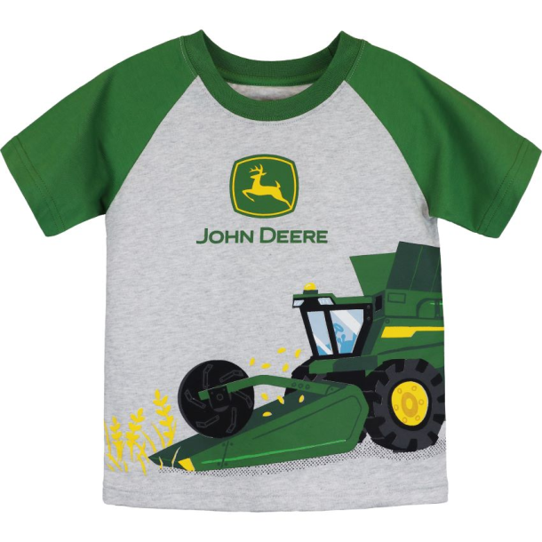 John Deere  brne t-shirt "Harvest Time"